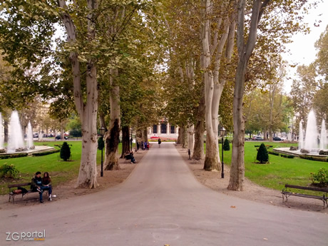 park zrinjevac / trg nikole šubića zrinskog, zagreb park zrinjevac / trg nikole šubića zrinskog, zagreb