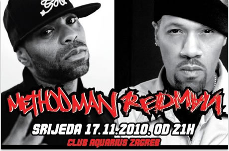 redman & method man @ aquarius zagreb