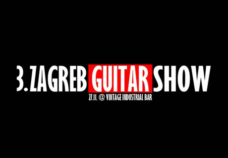 3. zagreb guitar show