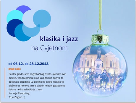 klasika i jazz na cvjetnom trgu