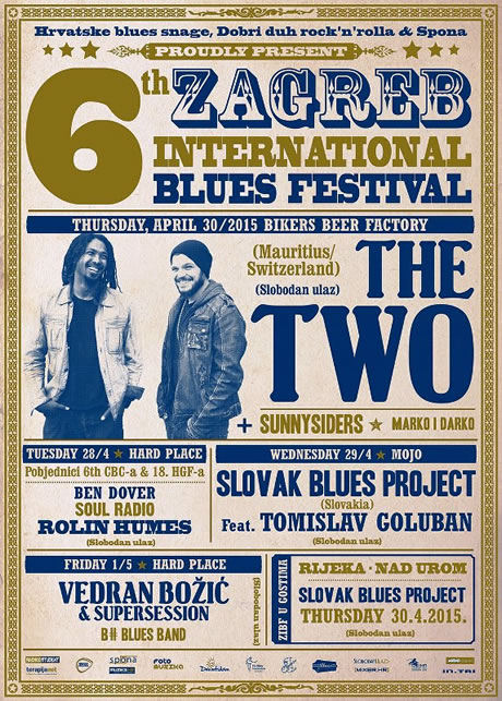 6th zagreb international blues festival