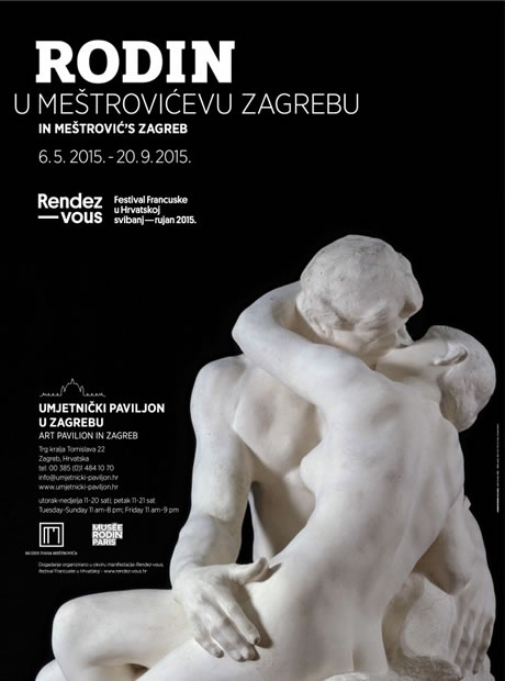 rodin u meštrovićevom zagrebu