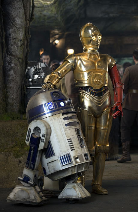 star wars / c3p0 and r2d2