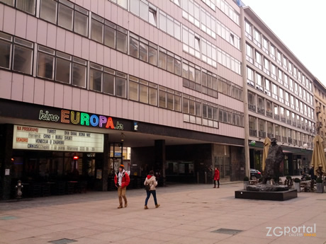 kino europa, varšavska ulica, zagreb