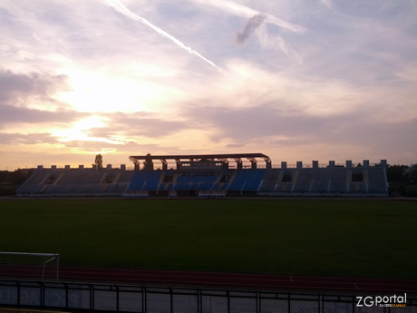 zapadna tribina, nogometni stadion radnik, velika gorica