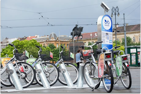 nextbike stanica / trg kralja tomislava, zagreb