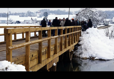 drveni most, rijeka kupčina, guci draganički