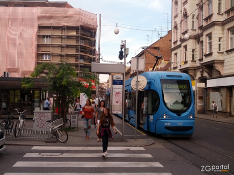 tramvajska stanica, britanski trg, zagreb