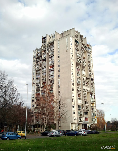 neboder / ulica božidara magovca, travno, zagreb