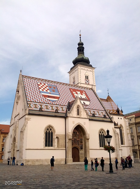 crkva svetog marka, gornji grad, zagreb