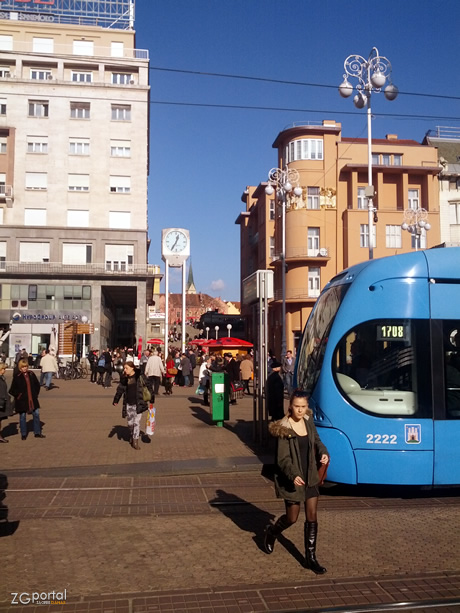 trg bana jelačića, zagreb, hrvatska