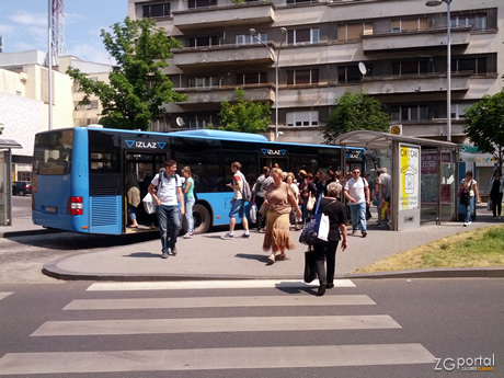 autobusna linija 201 `kvaternikov trg - srebrnjak - kaptol` / kvaternikov trg, zagreb