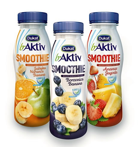 dukat b.aktiv lgg smoothie borovnica banana