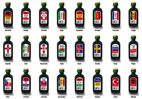 jagermeister bottles / euro 2016