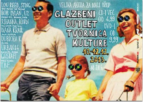 Veliki glazbeni Outlet u Tvornici kulture