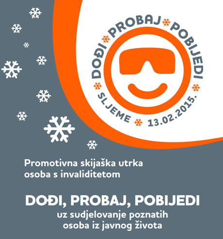 skijaška utrka `dođi, probaj, pobijedi` / sljeme zagreb