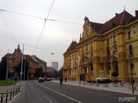 muzej za umjetnost i obrt / trg maršala tita, zagreb