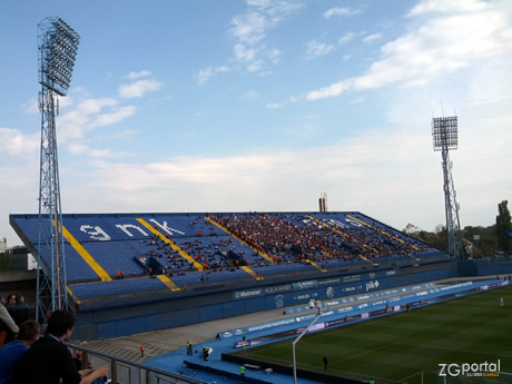 stadion maksimir zagreb / tribina istok