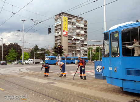 tramvaj / avenija vukovar, zagreb