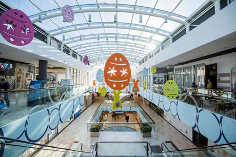 uskrsna dekoracija / point shopping center vrbani zagreb