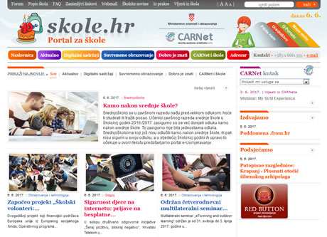 škole.hr - portal za škole