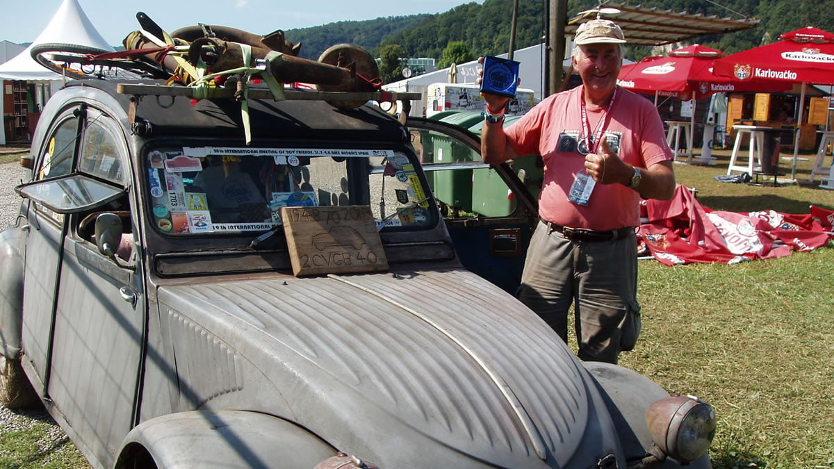 bob brotherhood / citroen 2cv type a 1952.