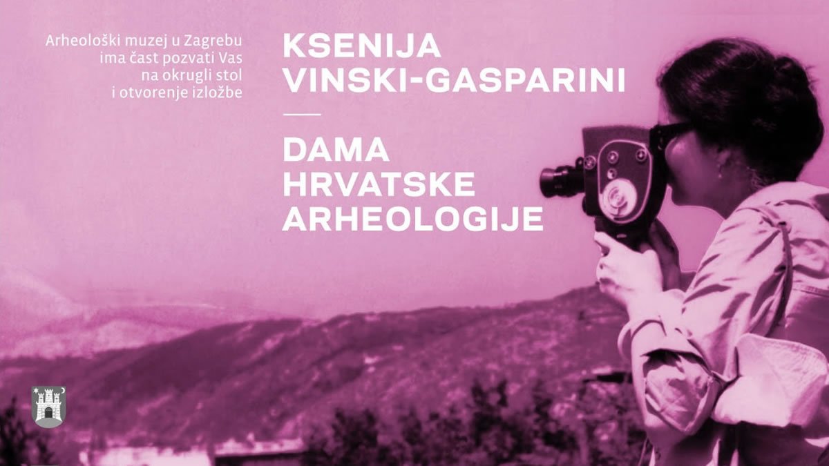 izložba "Ksenija Vinski Gasparini - dama hrvatske arheologije" / Arheološki muzej / Zagreb 2019.