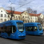 tramva broj 17 / trg republike hrvatske, zagreb