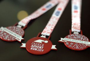 medalje | zagreb advent run 2019