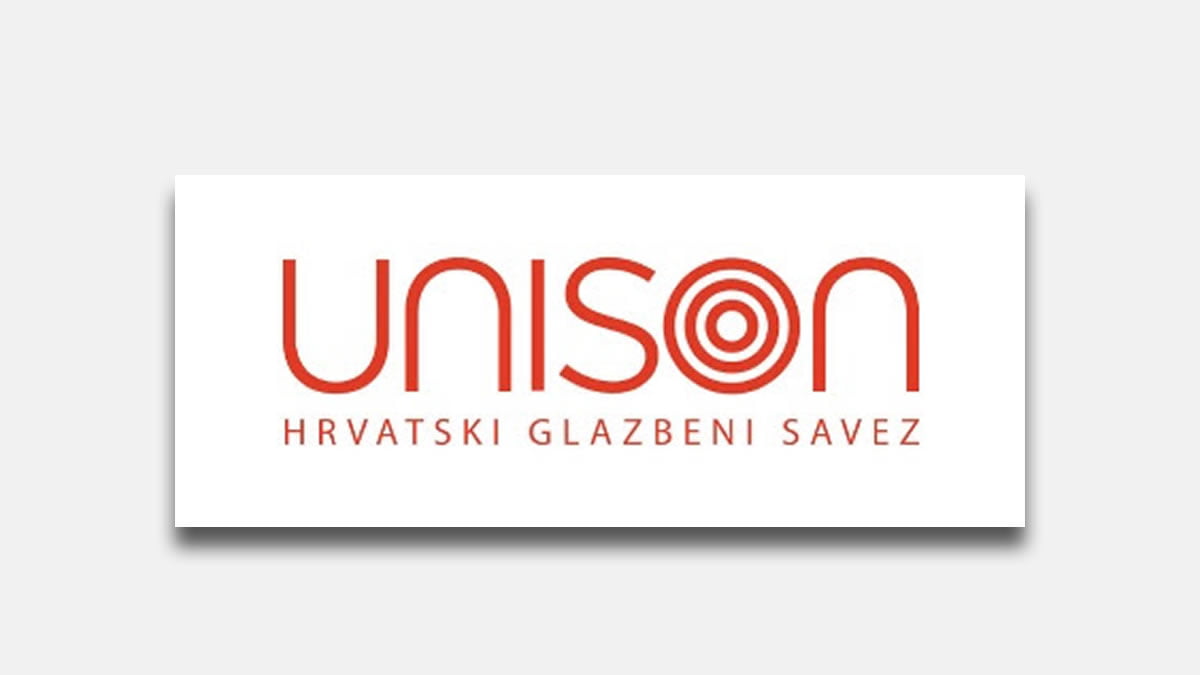 unison - hrvatski glazbeni savez / logo 2020
