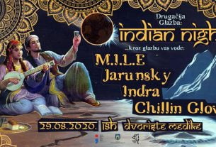 drugačija glazba - indian night - medika 2020