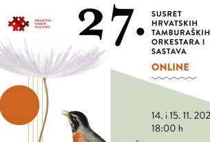 27. susret hrvatskih tamburaških orkestara - 2020