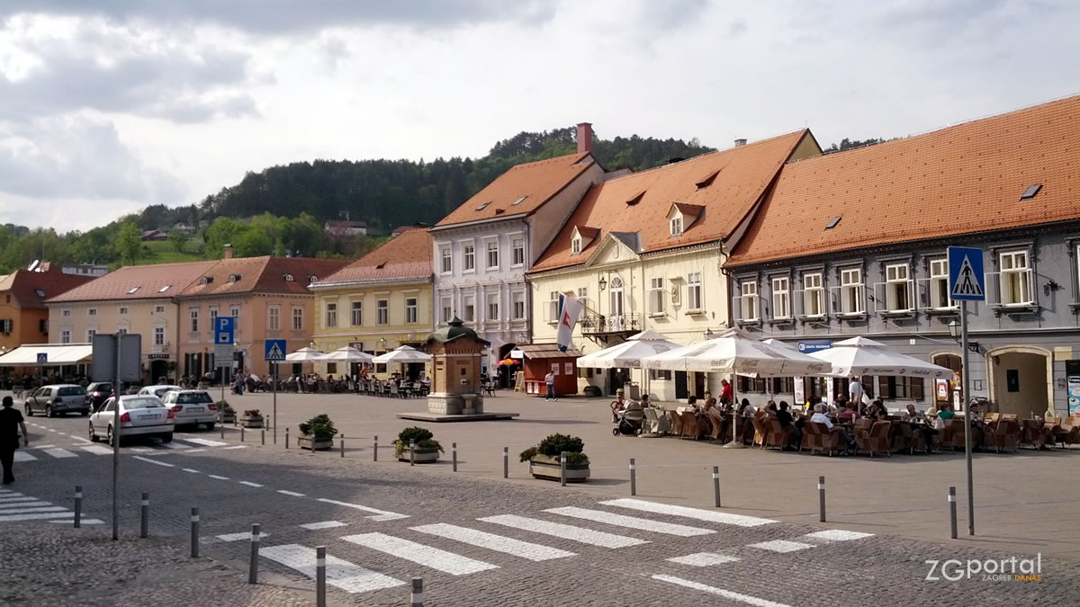 trg kralja tomislava, samobor / travanj 2014.