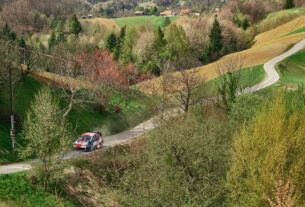 asphalt uphill track | wrc croatia rally 2021