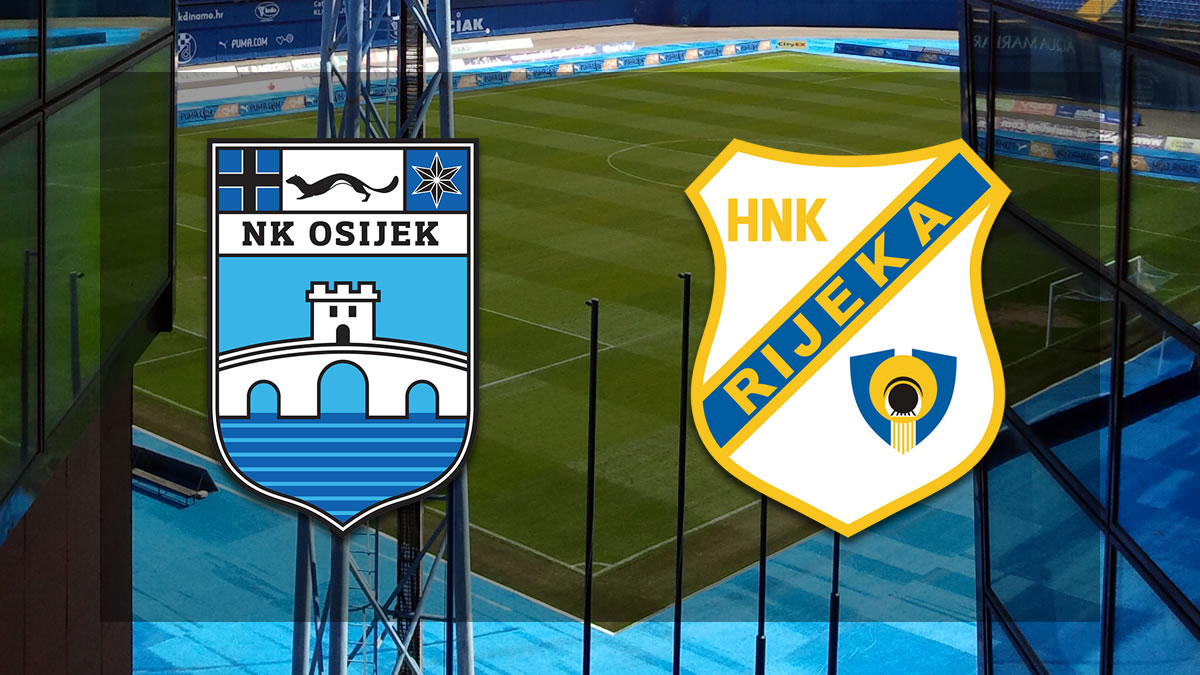 HNK Rijeka and NK Osijek share points 