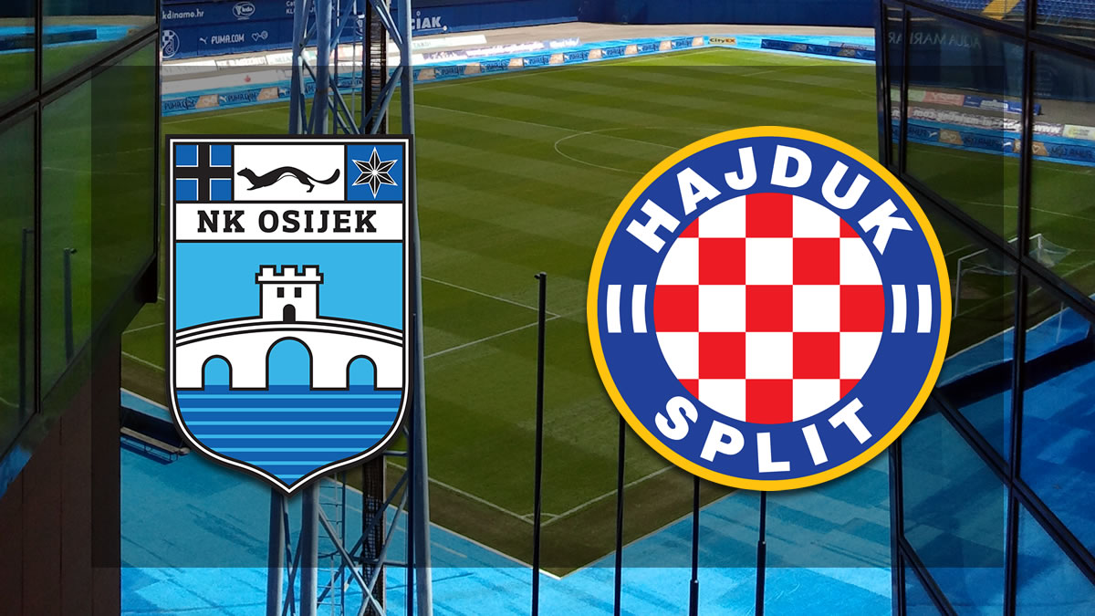 nk osijek - hnk hajduk split | hrvatska nogometna liga