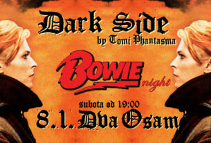 dark side by tomi phantasma - bowie night - dva osam zagreb - 2022.