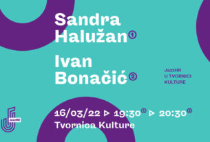 jazzhr - tvornica kulture zagreb / sandra halužan i ivan bonačić - 2022.