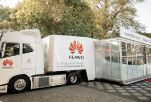 huawei technology - 5g kamion - zagreb, 2022.