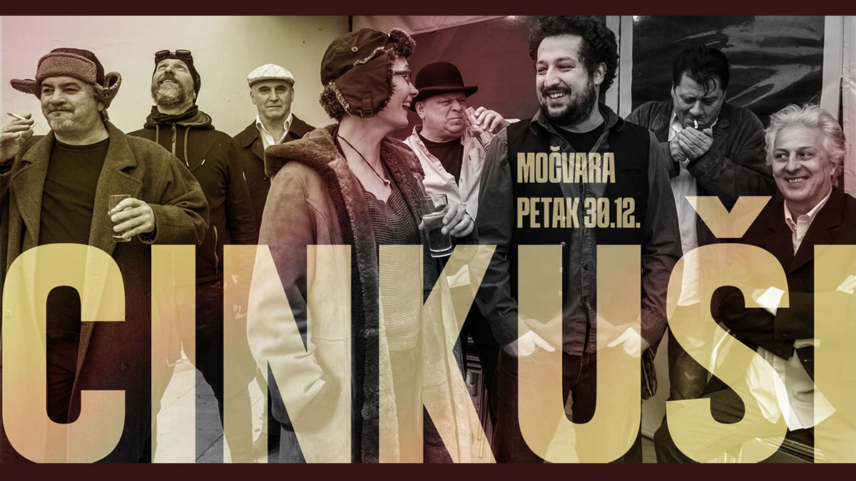 cinkuši - međubožićni koncert | močvara zagreb | 30.12.2022.