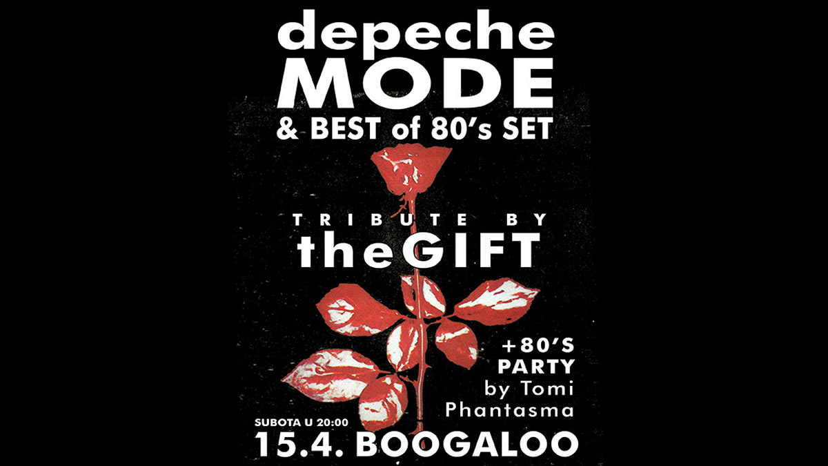 depeche mode tribute by the gift :: boogaloo zagreb :: 2023.