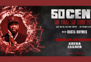 50 cent & busta rhymes | the final lap tour 2023 | arena zagreb croatia