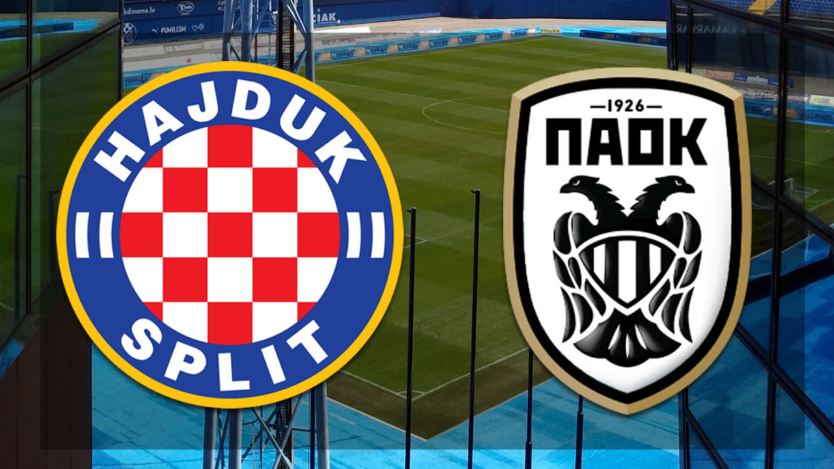 NOGOMET UŽIVO: Hajduk i PAOK na Poljudu igraju prvu utakmicu 3. pretkola  Konferencijske lige u četvrtak, 10. kolovoza 2023. godine - gdje gledati  prijenos?