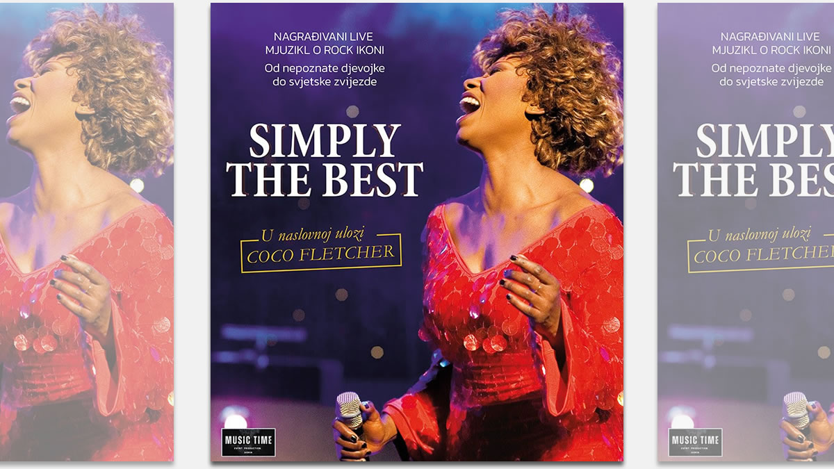 simply the best - tina turner - coco fletcher | dvorana gripe split | 21.11.2023.