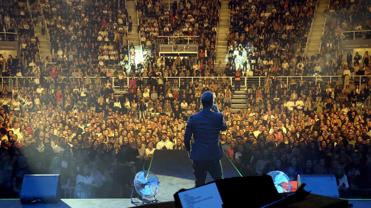 željko joksimović - arena zadar - 04.11.2023. | foto: nenad opačić