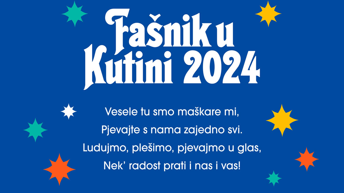 fašnik u kutini 2024