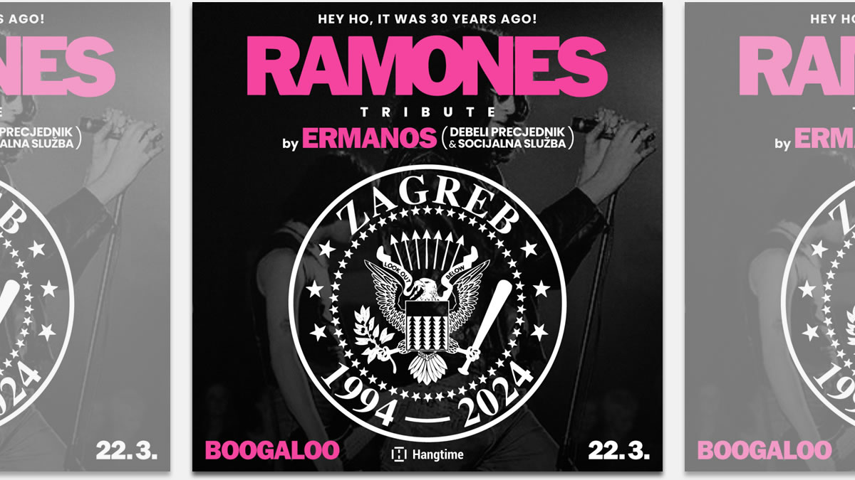 ermanos | ramones tribute band | boogaloo zagreb | 22.03.2024.