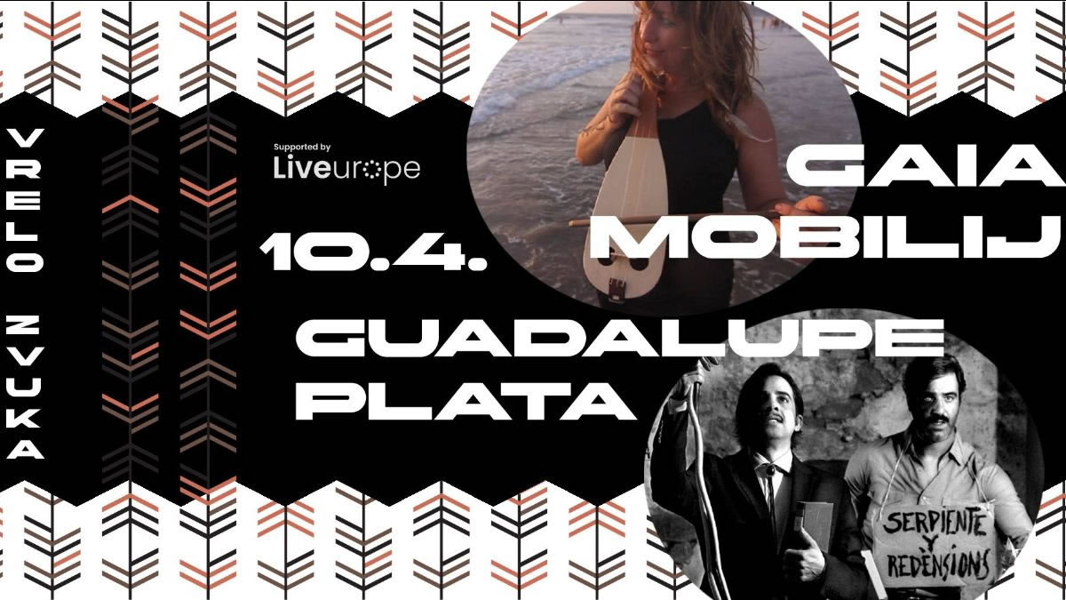 guadalupe plata & gaia mobilij | močvara zagreb | 10.04.2024.