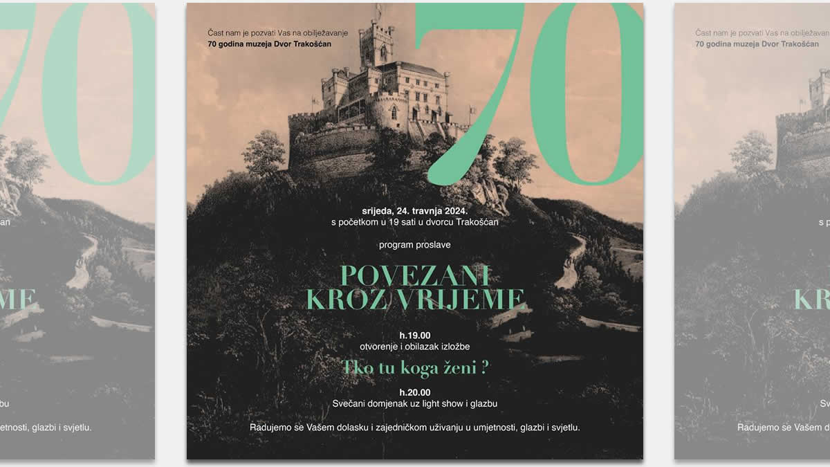 dvorac trakošćan | proslava 70. rođendana | 2024.