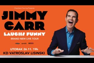 jimmy carr: laughs funny | lisinski zagreb | 26.11.2024.